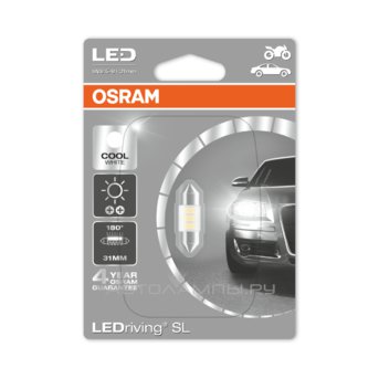 Osram C5W 6000K LEDriving Standart