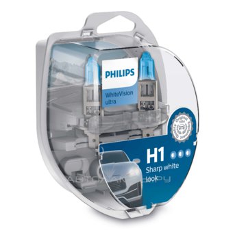 H1 12V- 55W (P14,5s) (  +.  ) WhiteVision ultra +W5W (2.) 12258WVUSM