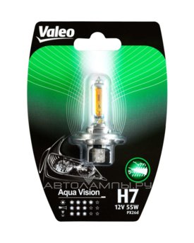 H7 12V- 55W (PX26d) ( ) Aqua Vision 32523