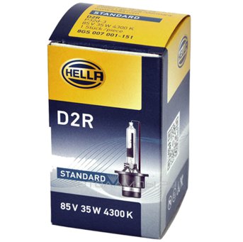 D2R 85V-35W (P32d-3)  4300K (Hella) 8GS 007 001-151